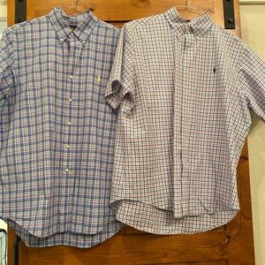 2 Men’s Ralph Lauren Shirts Size XL